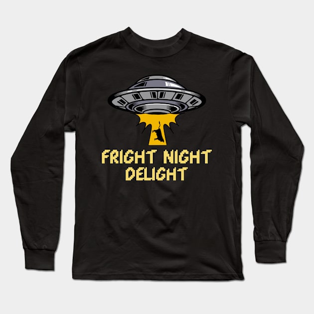 Fright Night Delight Halloween Long Sleeve T-Shirt by T-ShirtCandy